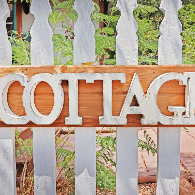 Cottage sign